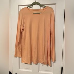 J Jill, new without tag. Size large. Light orange.
